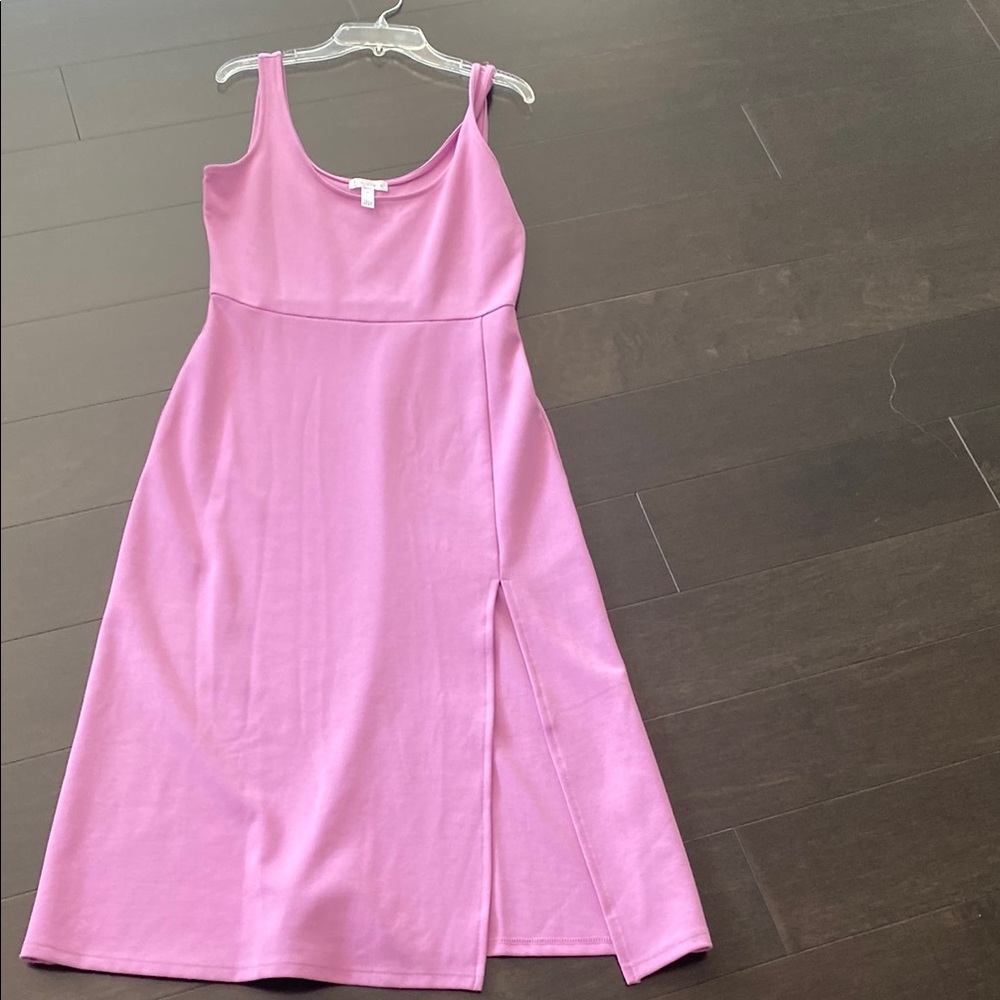 Leith Pink Midi Dress